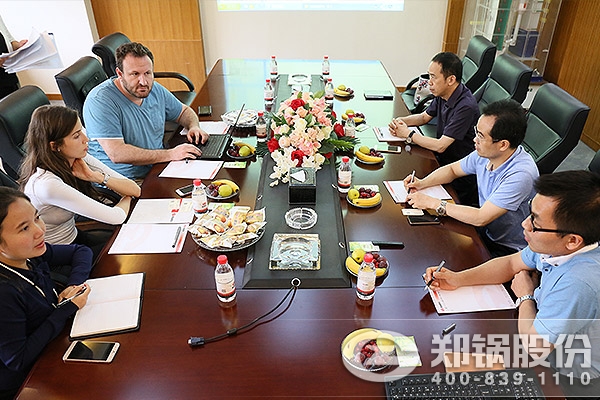 美国客户考察环球国际股份