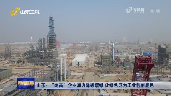 省媒聚焦：环球国际针状焦余热锅炉助力山东企业降碳增绿